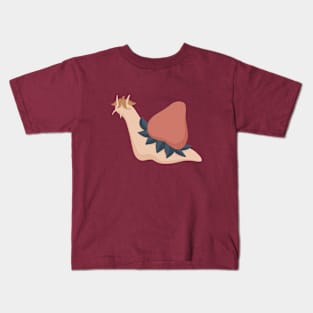 Strawberry Snail Kids T-Shirt